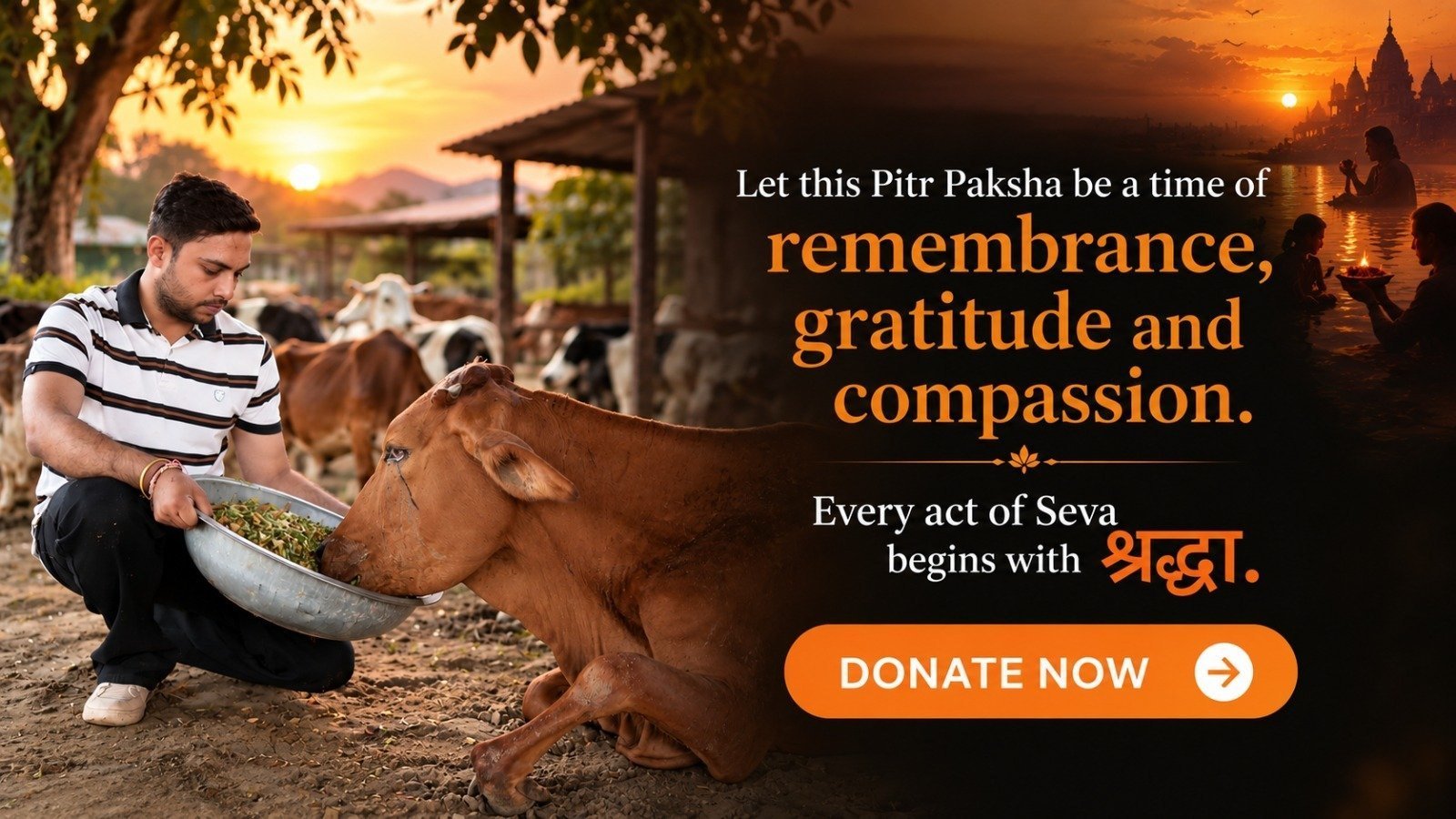 Let this Pitru Paksha be a time of remembrance, gratitude and compassion.