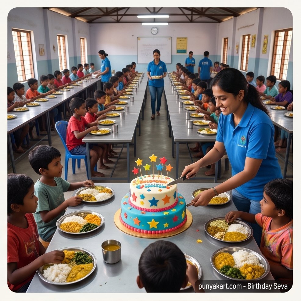 Grand Birthday Party for Underprivileged Kids