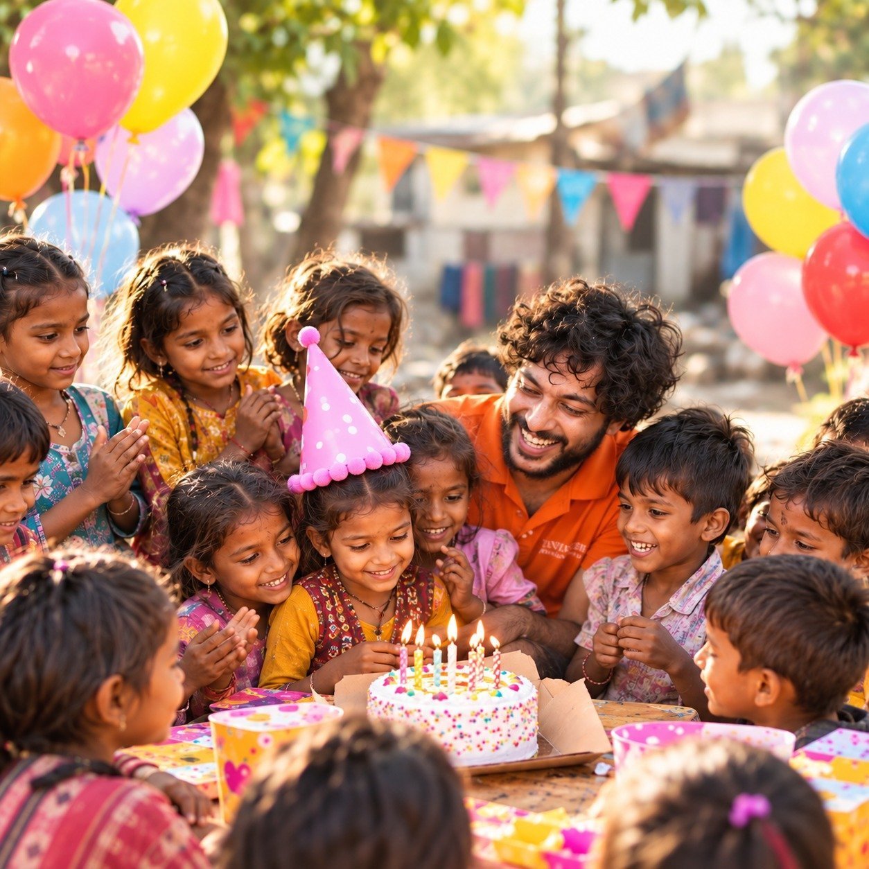 Wholesome Meals, Cake & Birthday Wishes for Children.