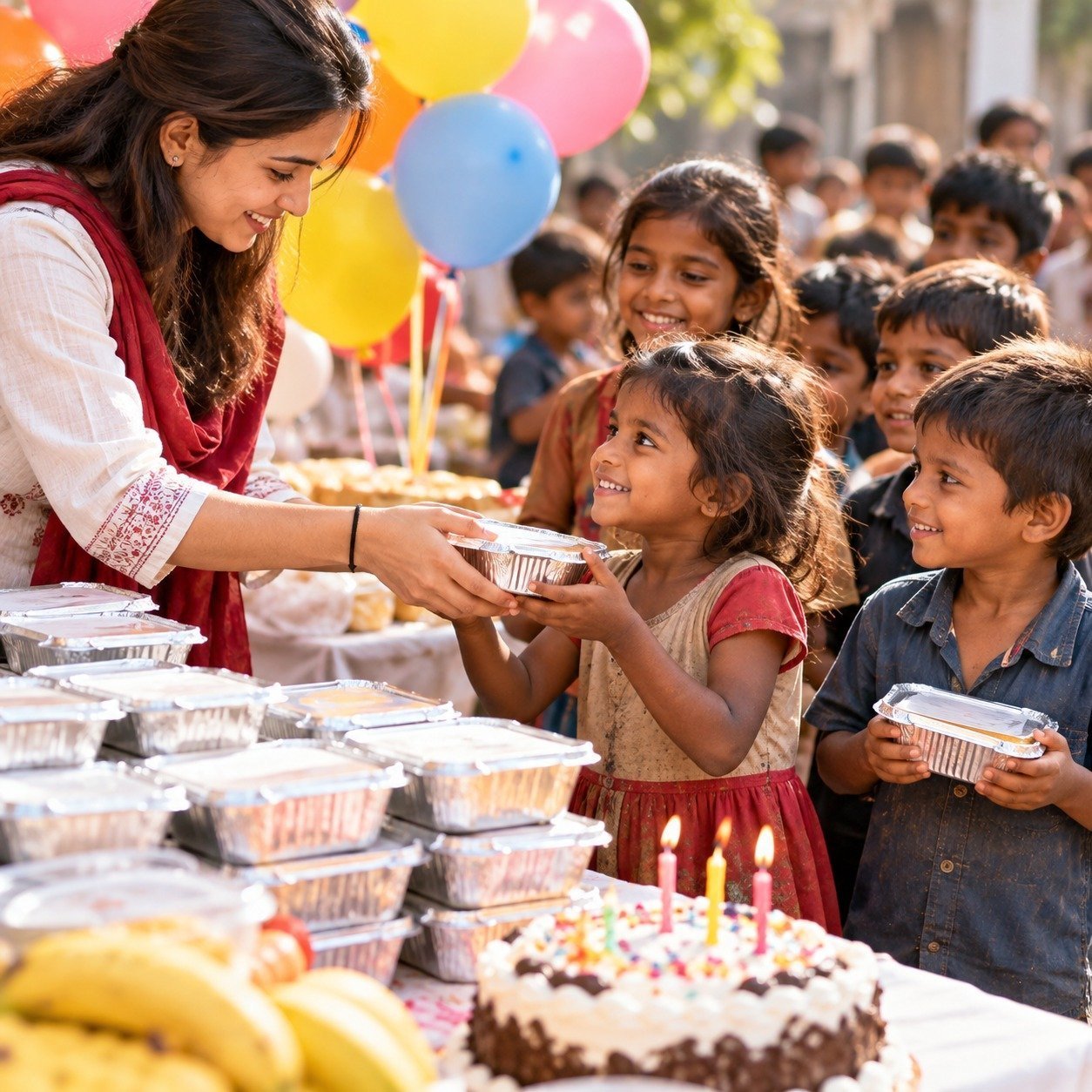 A Special Day, Shared With Underprivileged Kids.