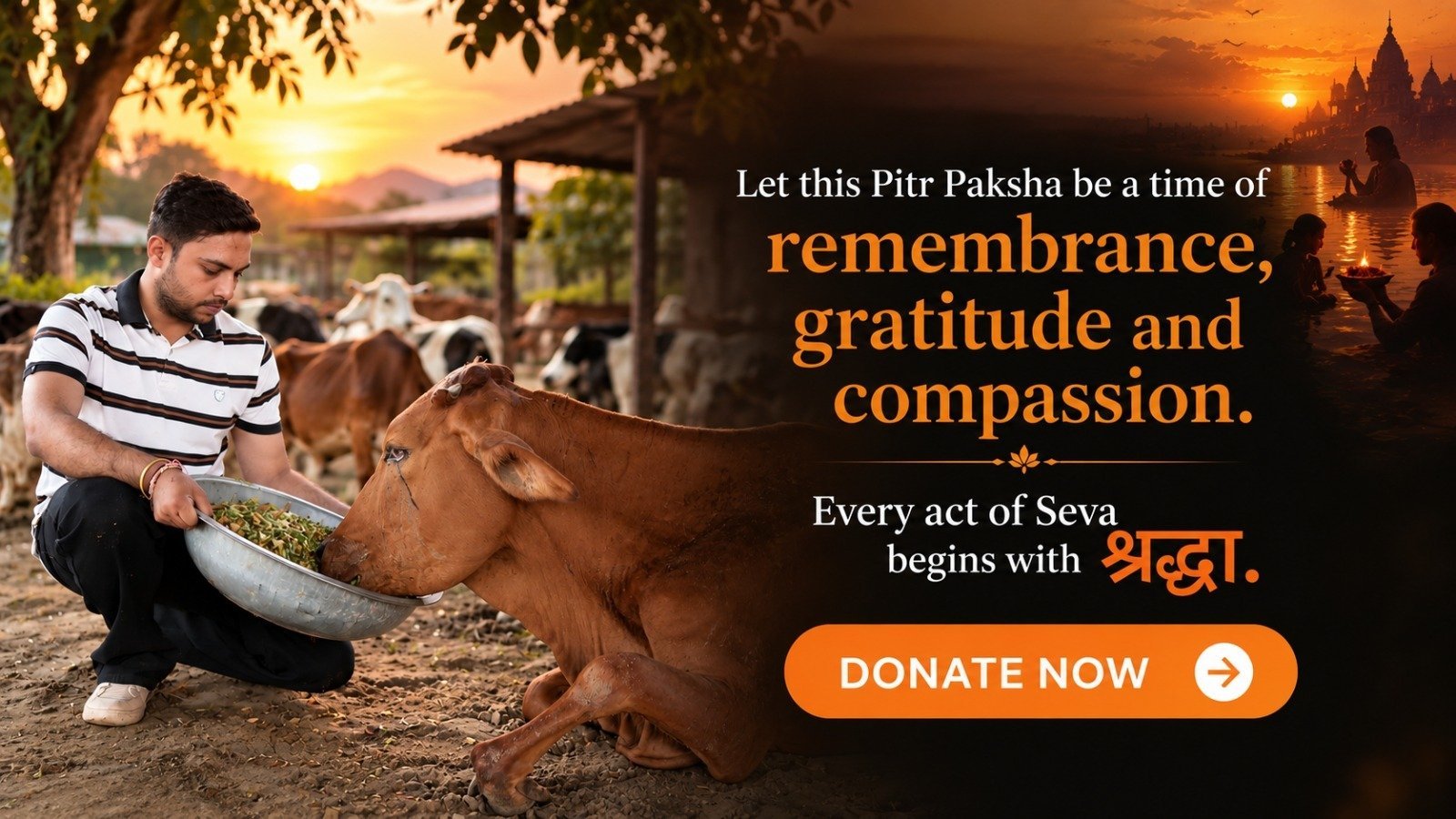 Let this Pitru Paksha be a time of remembrance, gratitude and compassion.