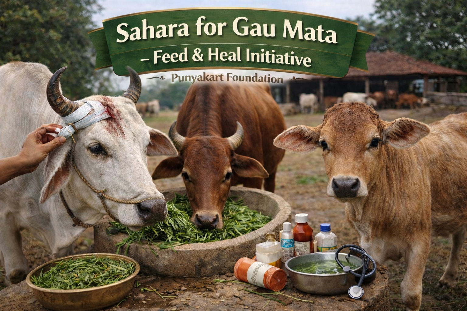 Sahara for Gau Mata – Feed & Heal Initiative