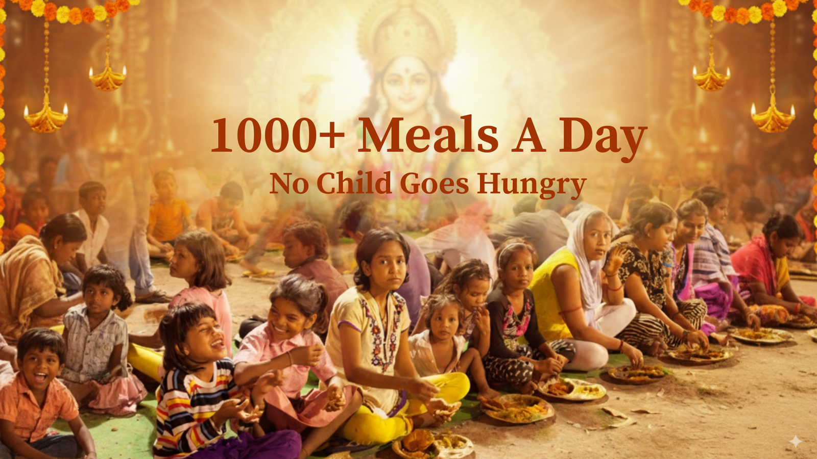 This Navratri, Help Feed 1000+ abandoned kids