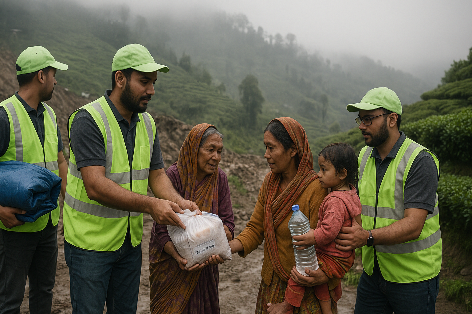 Hills of Hope: Darjeeling Flood Relief
