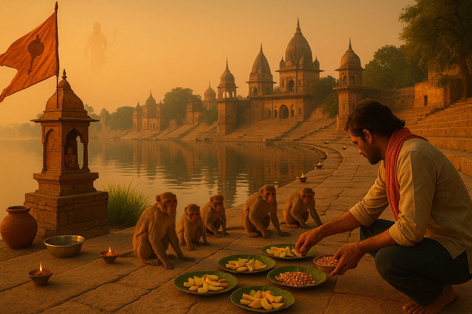 Mangalwar Vanaar Seva — Every Tuesday in Mathura & Vrindavan
