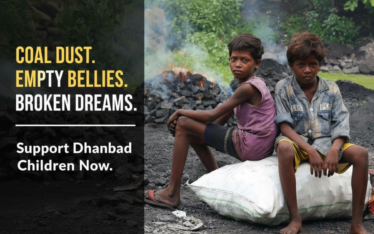 Saving Dhanbad’s coal children from hunger, disease, and lost education