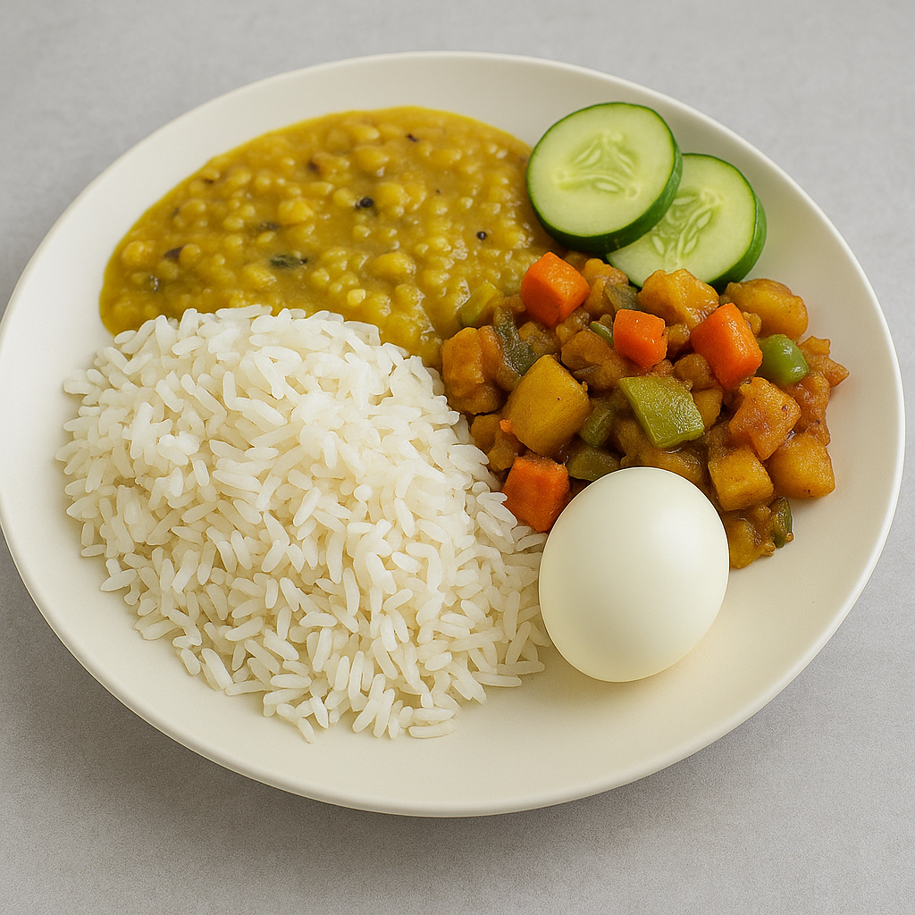 Nutritious meal for poor people