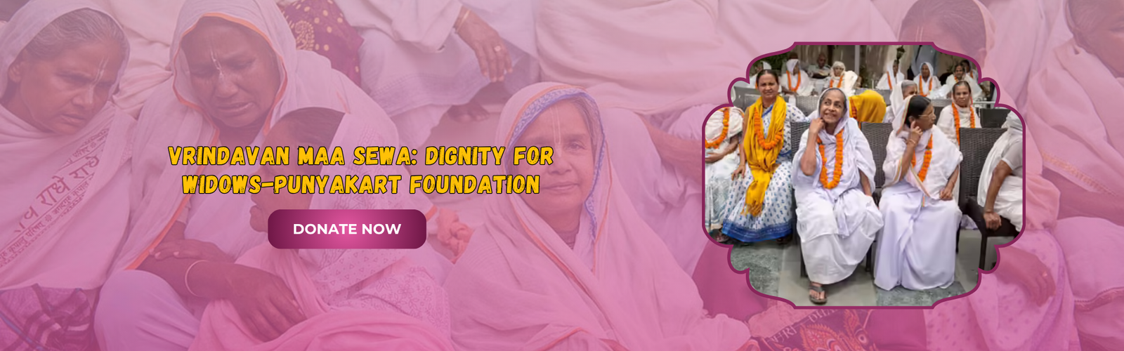 Vrindavan Maa Sewa: Dignity for Widows
