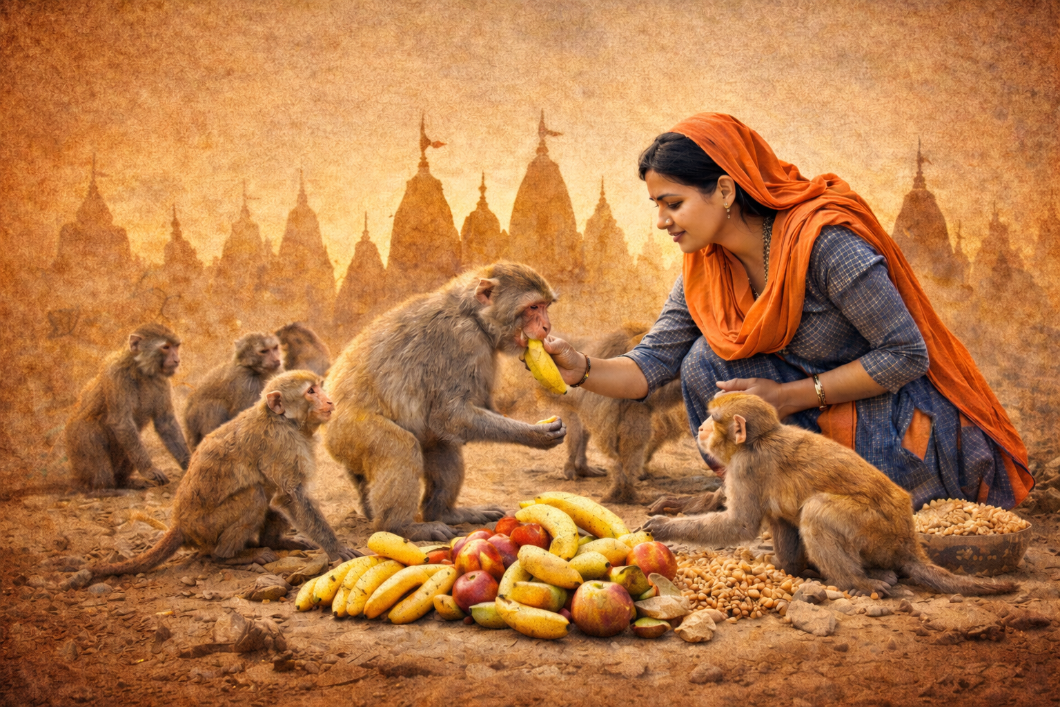 Masik Shivratri Vanar Seva Campaign