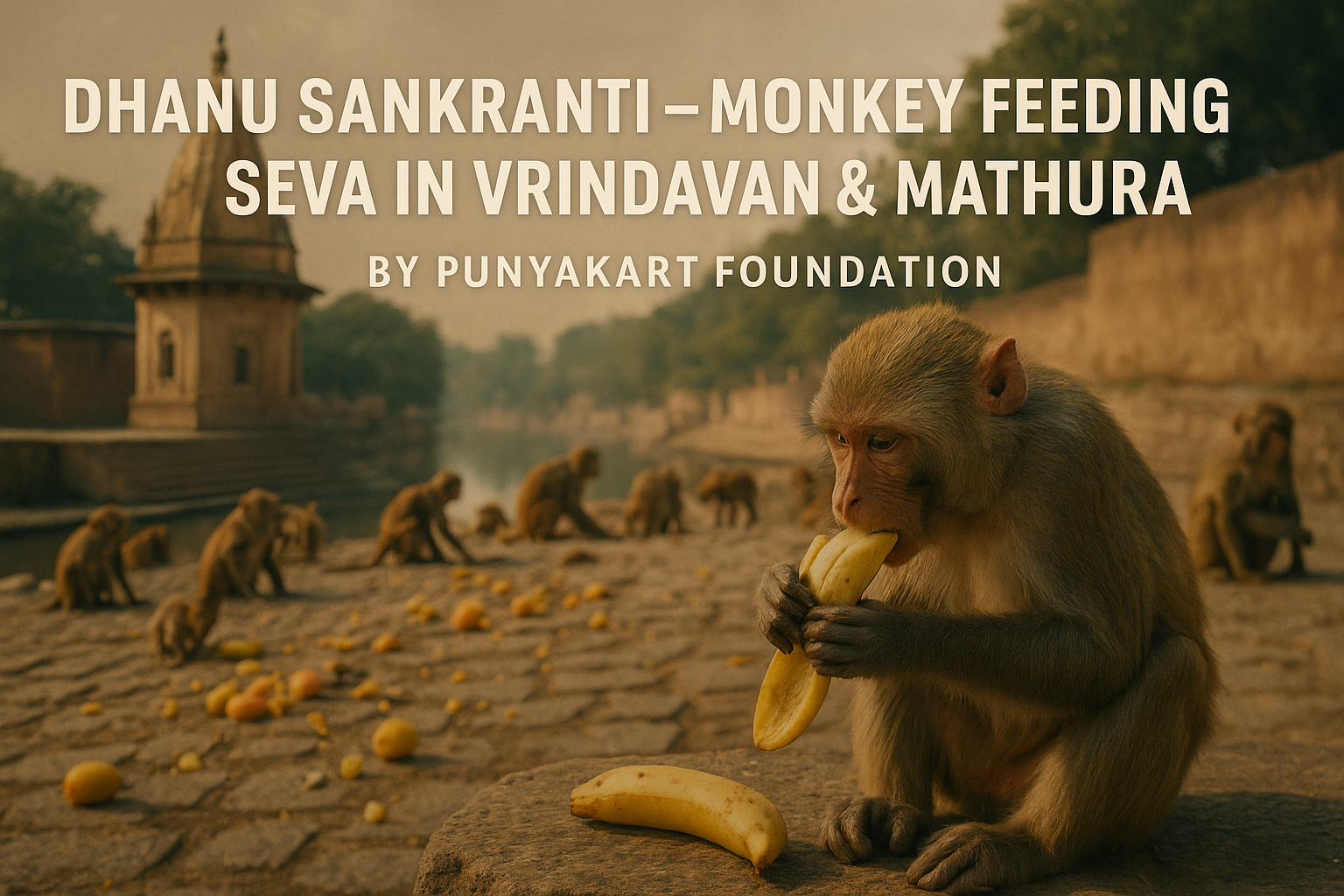 Hanuman Jayanti – Monkey Feeding Seva