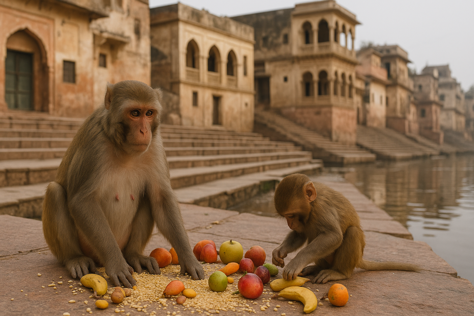 Purnima Seva Drive – Feed Monkeys in Vrindavan & Mathura