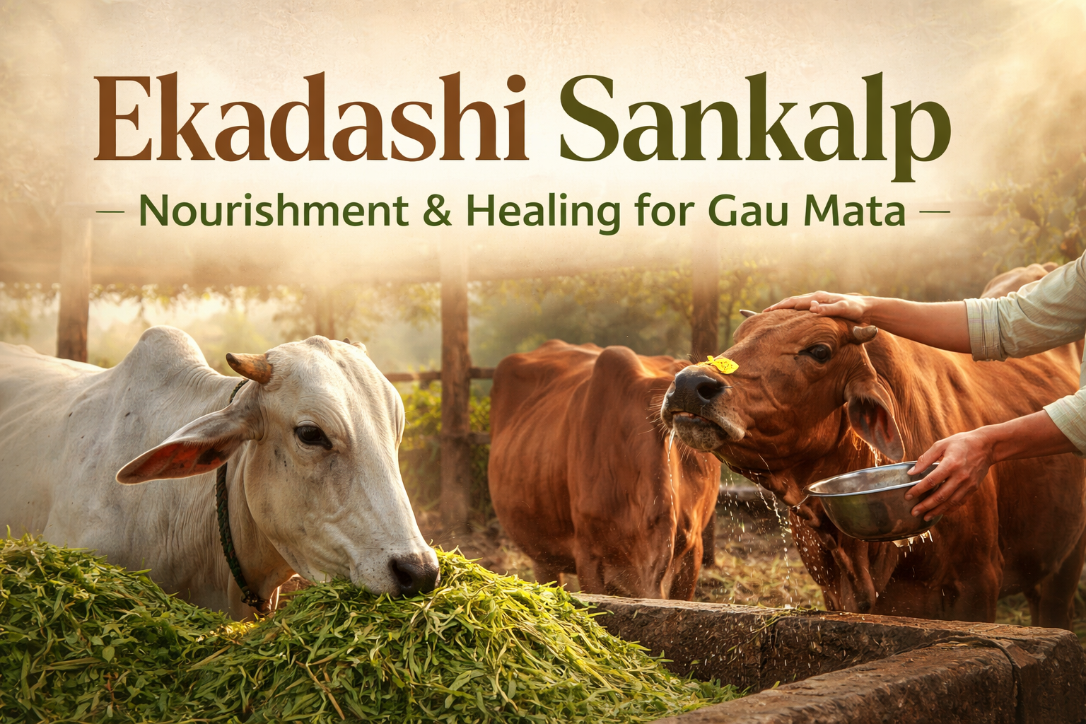 Ekadashi Sankalp: Nourishment and Healing for Gau Mata