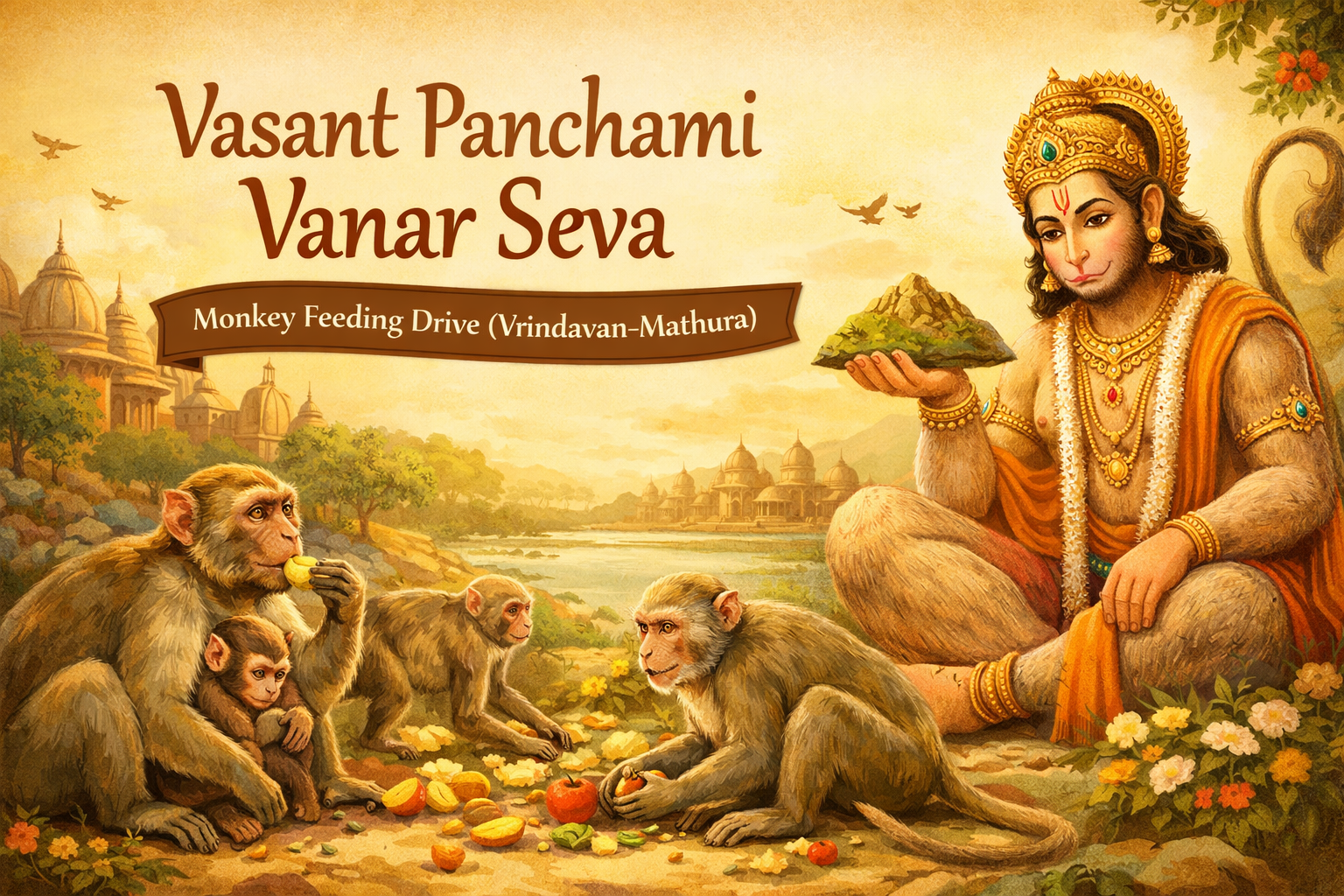 Vasant Panchami Vanar Seva