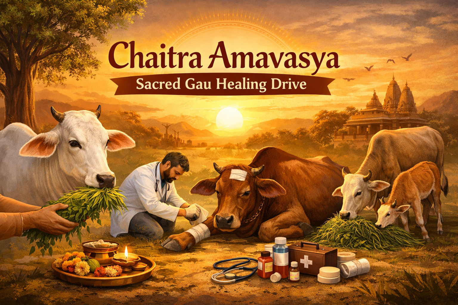 Chaitra Amavasya Sacred Gau Healing