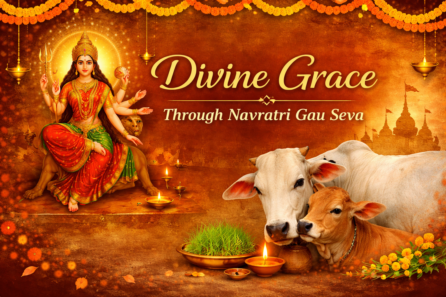 Navratri Seva for Gau Mata’s Healing