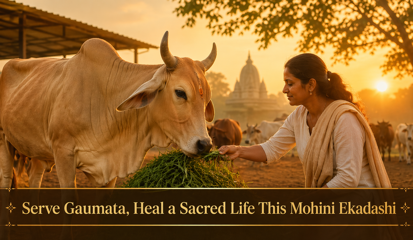 Serve Gaumata, Heal a Sacred Life This Mohini Ekadashi