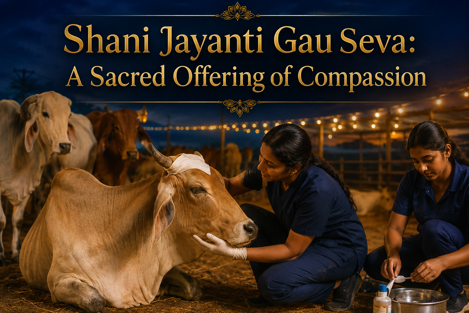 Shani Jayanti Gau Seva: A Sacred Offering of Compassion