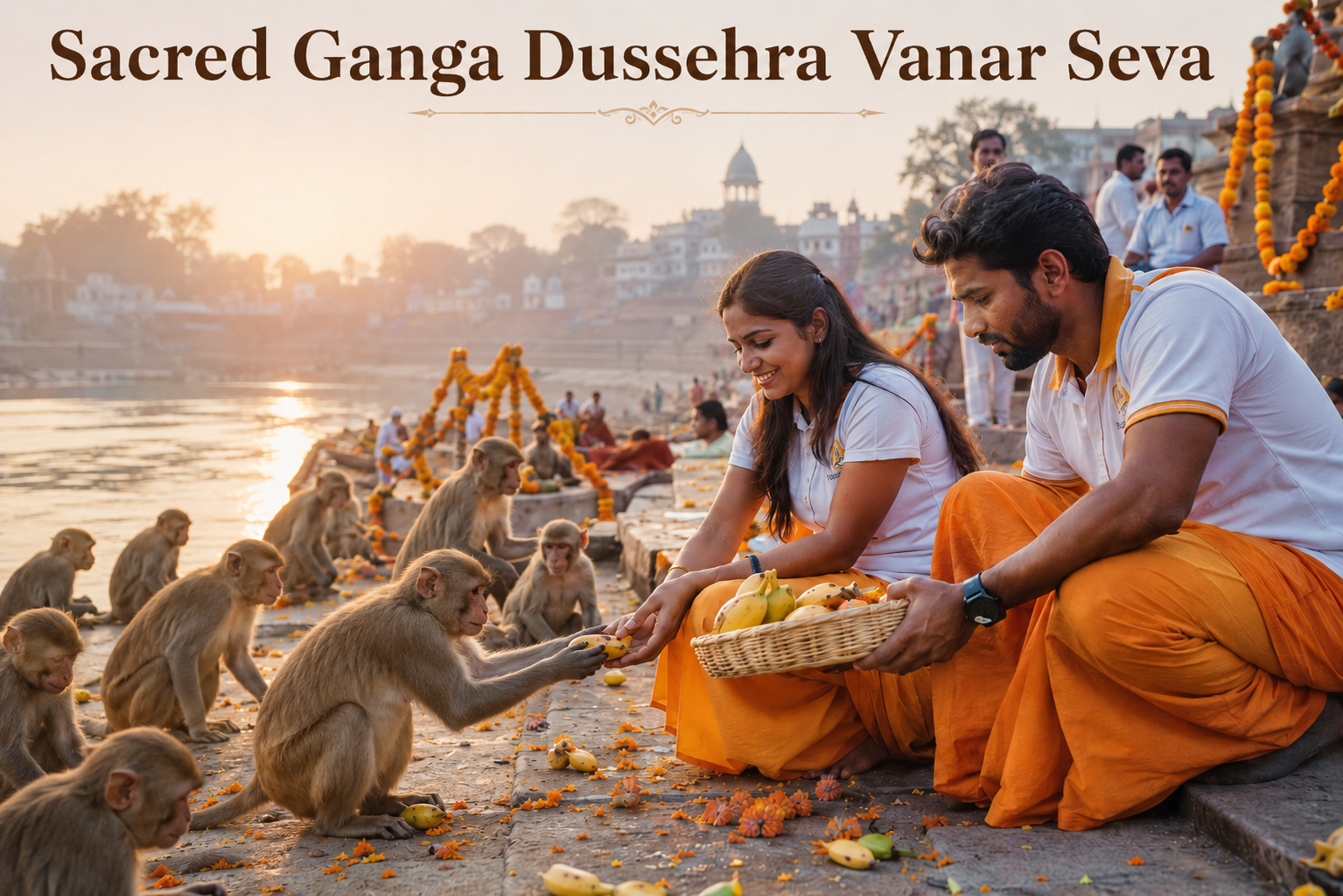 Sacred Ganga Dussehra Vanar Seva