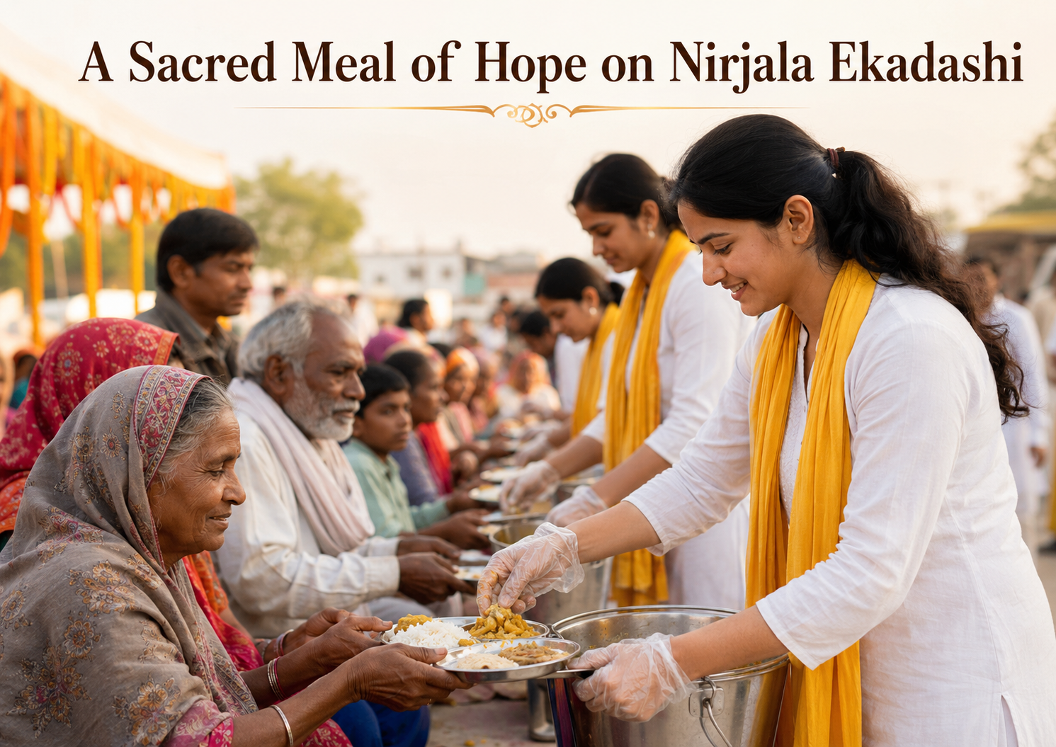 A Sacred Meal of Hope on Nirjala Ekadashi