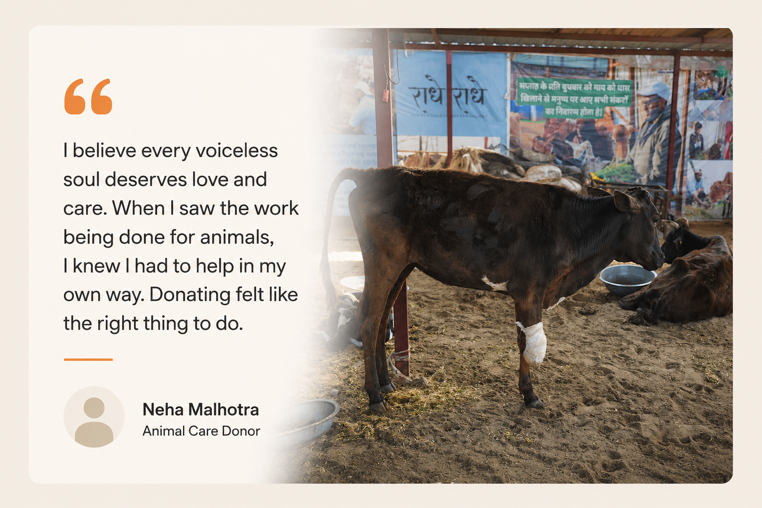 Donor Testimonial